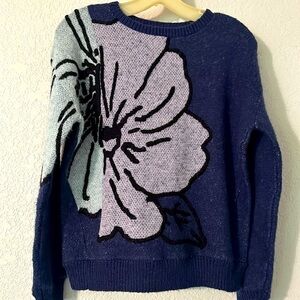 Anthropologie HWR Monogram sweater